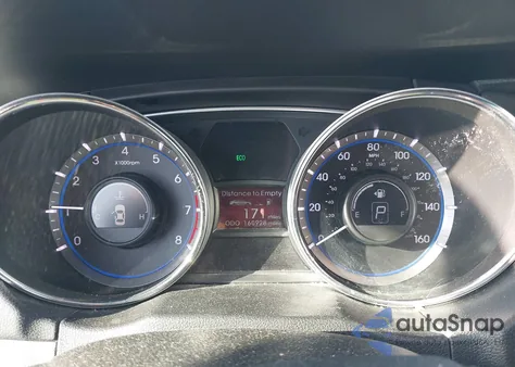 2013 Hyundai Sonata Gls z USA, uszkodzony, nr VIN 5NPEB4AC7DH776957